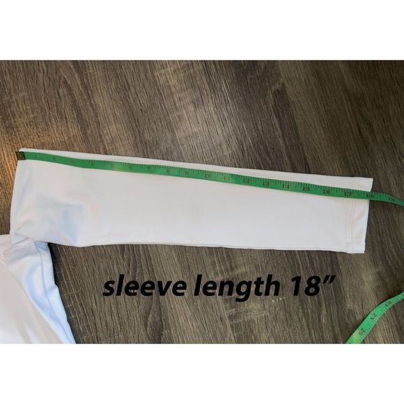 Susana Monaco White Long Sleeve Top XL Cropped Off-Shoulder Orig. Price $118.00 - Picture 5 of 9